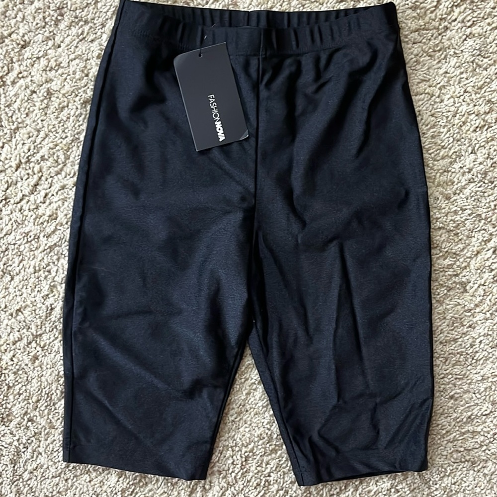 Black bike shorts